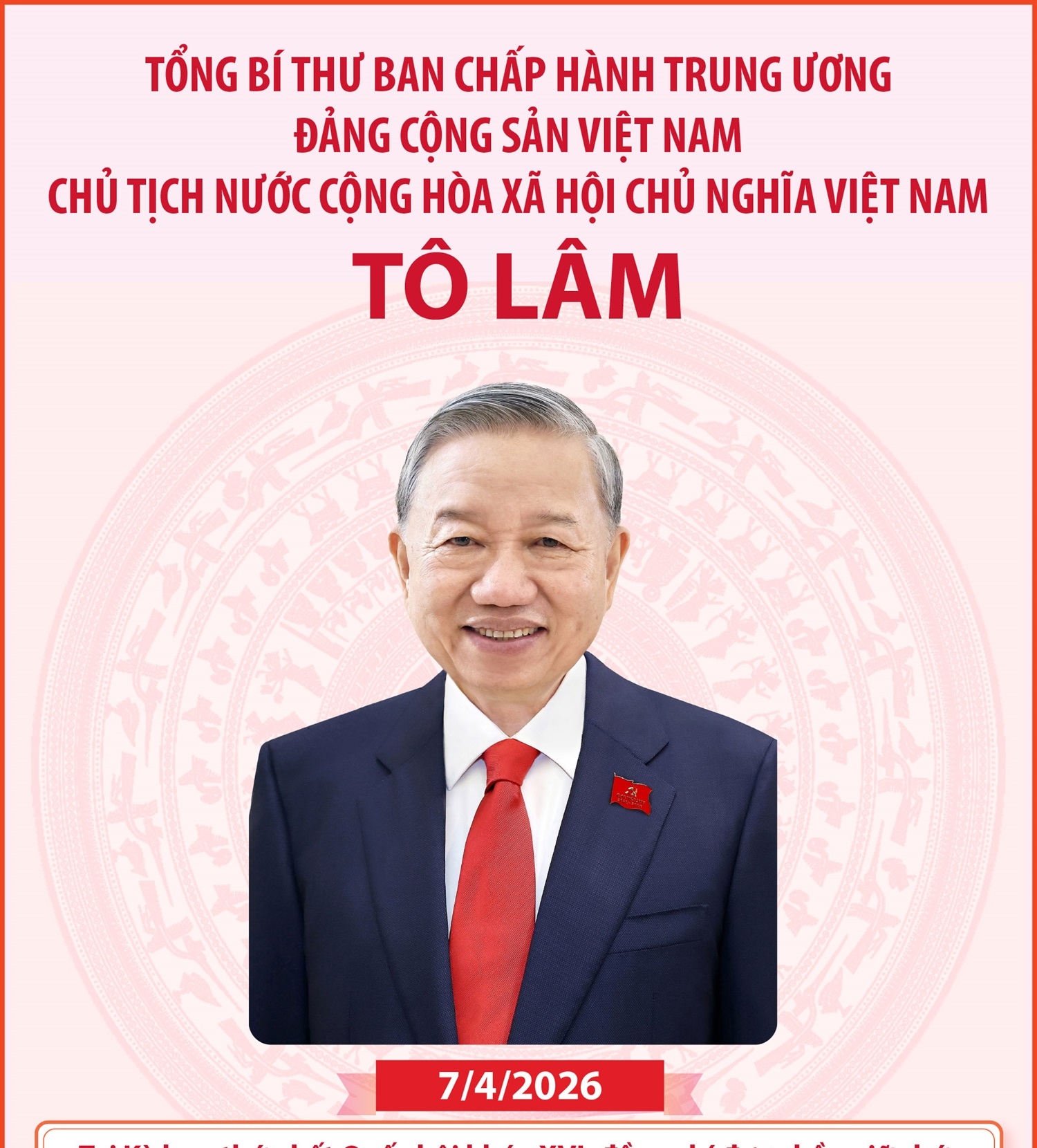 Tổng Bí thư Ban Chấp hành Trung ương Đảng khóa XIV, Chủ tịch nước Cộng...