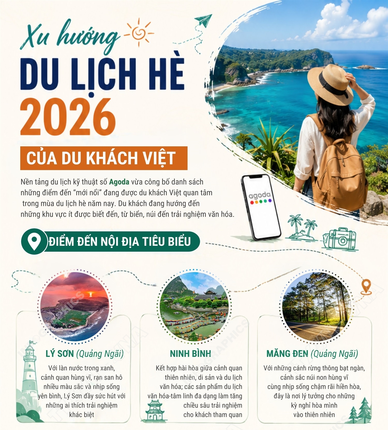 Xu hướng du lịch hè 2026 của du khách Việt