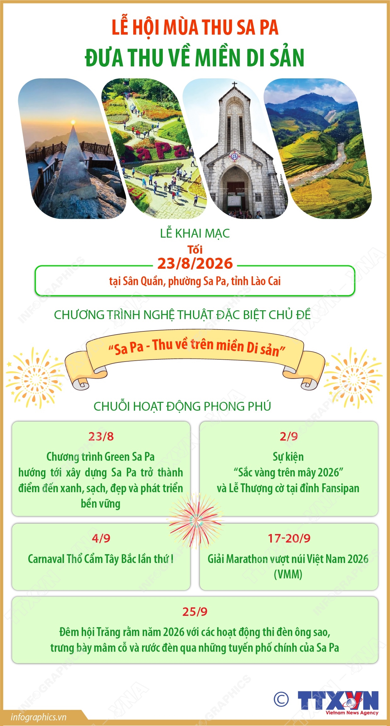 Lễ hội Mùa thu Sa Pa đưa thu về miền di sản
