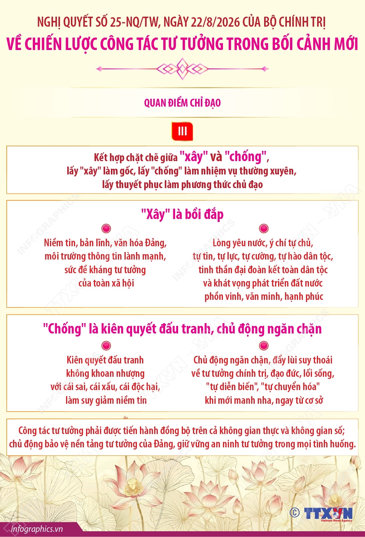 Chiến lược công tác tư tưởng trong bối cảnh mới: Thực hiện tốt phương châm...