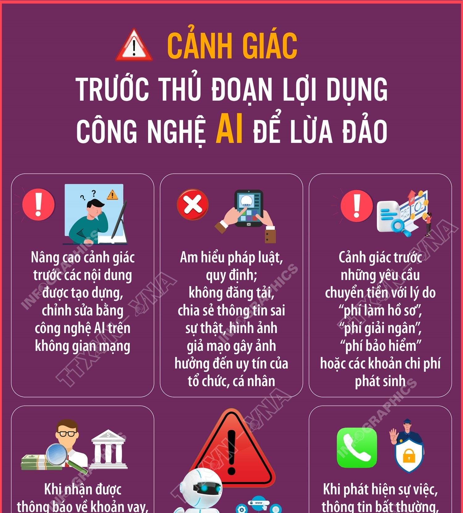 Cảnh giác trước thủ đoạn lợi dụng công nghệ AI để lừa đảo