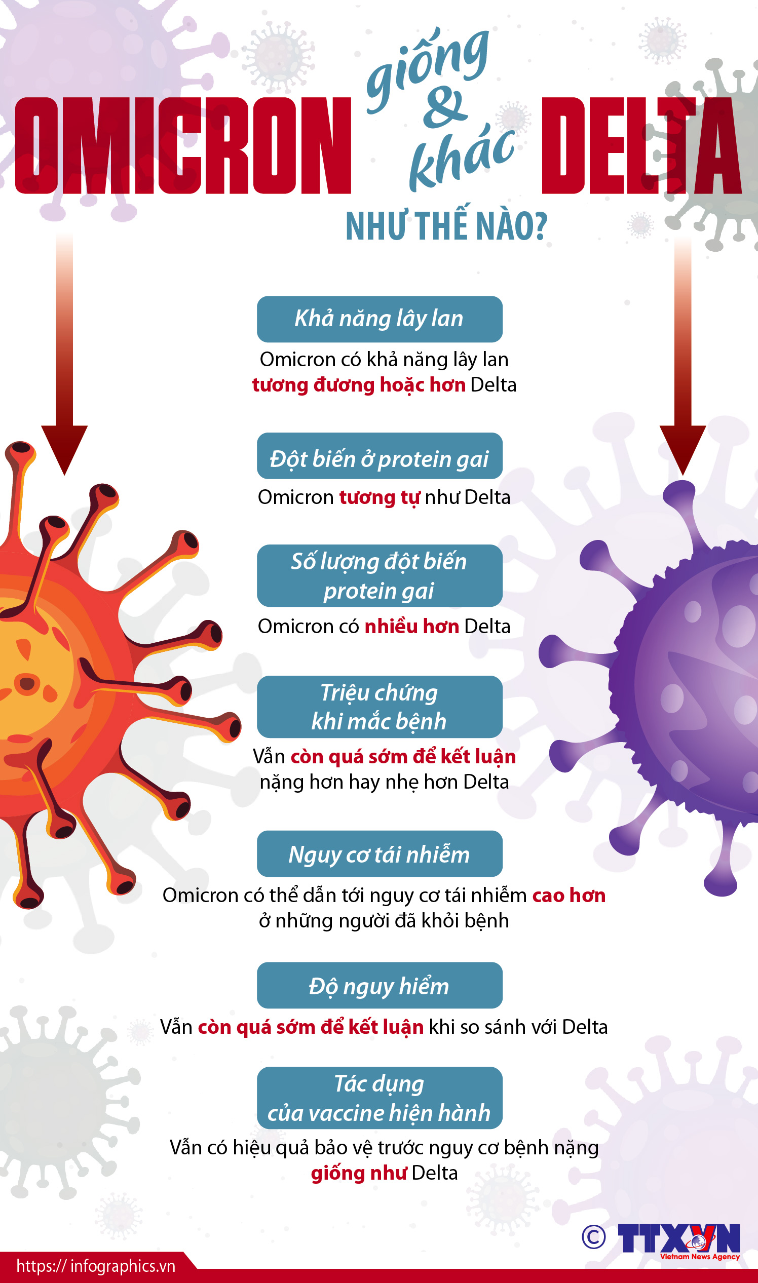 4. So Sánh Triệu Chứng Omicron và Delta