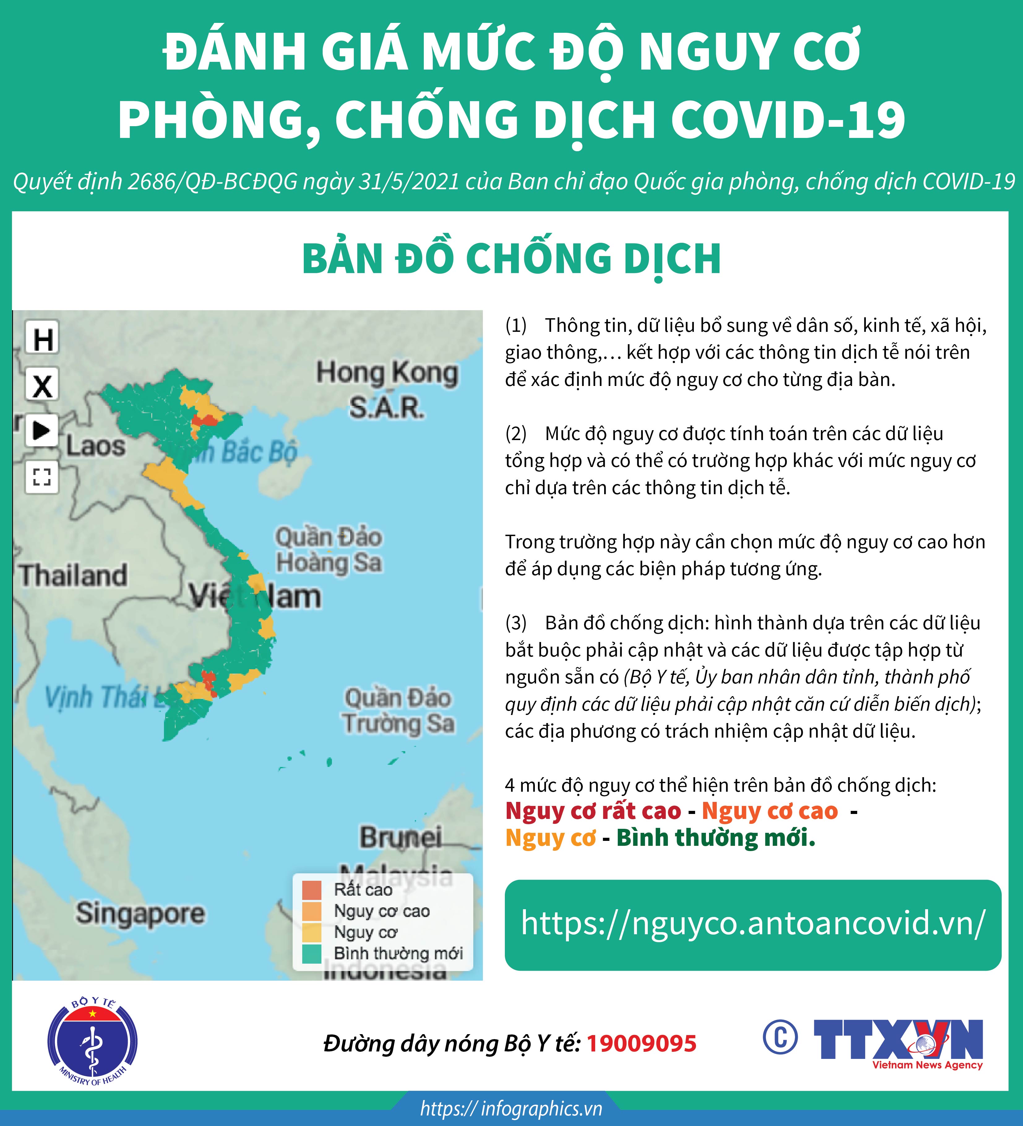 Nguy cơ COVID-19 Bình Định:
Tuy dịch bệnh COVID-19 đã được kiểm soát tốt tại Bình Định, nhưng nguy cơ tái phát vẫn có thể xảy ra. Hãy cùng nhau thực hiện các biện pháp phòng chống dịch bệnh để đảm bảo an toàn cho bản thân và cộng đồng.