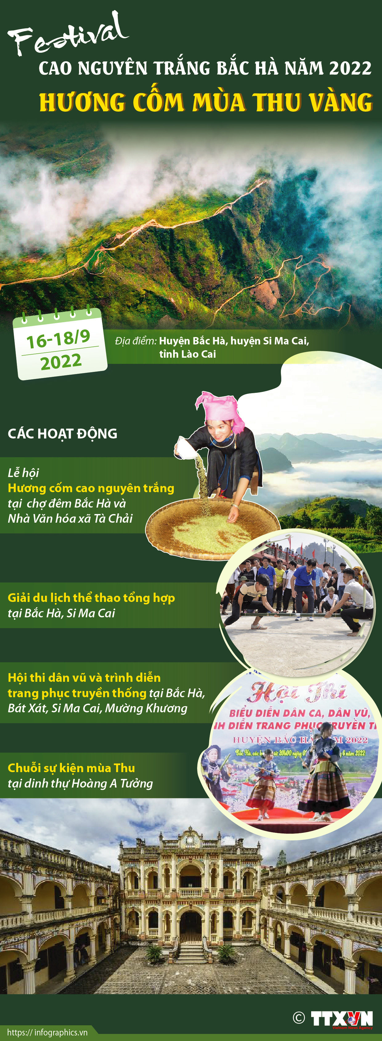 Festival Cao nguyên trắng Bắc Hà năm 2022: Hương cốm mùa Thu vàng