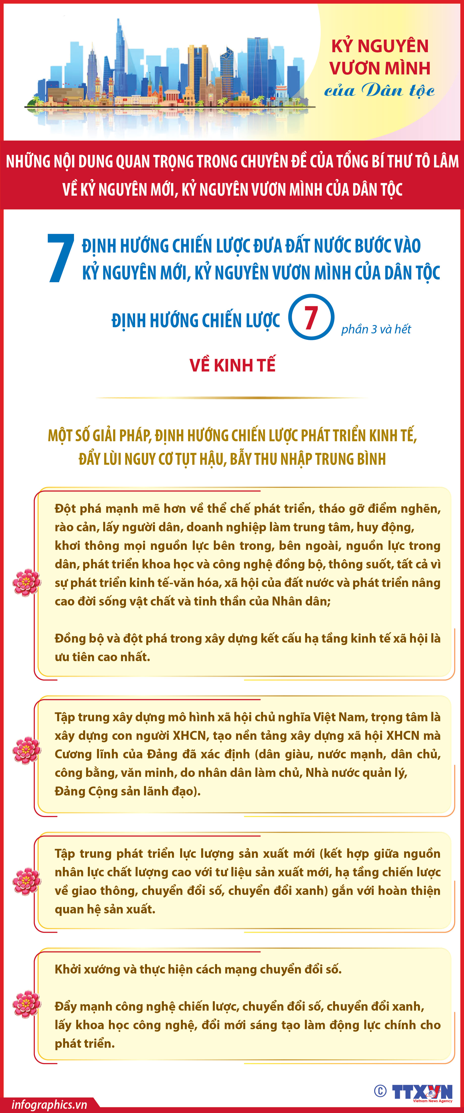 Kỷ nguyên mới: Định hướng chiến lược về kinh tế (phần 3 và hết)