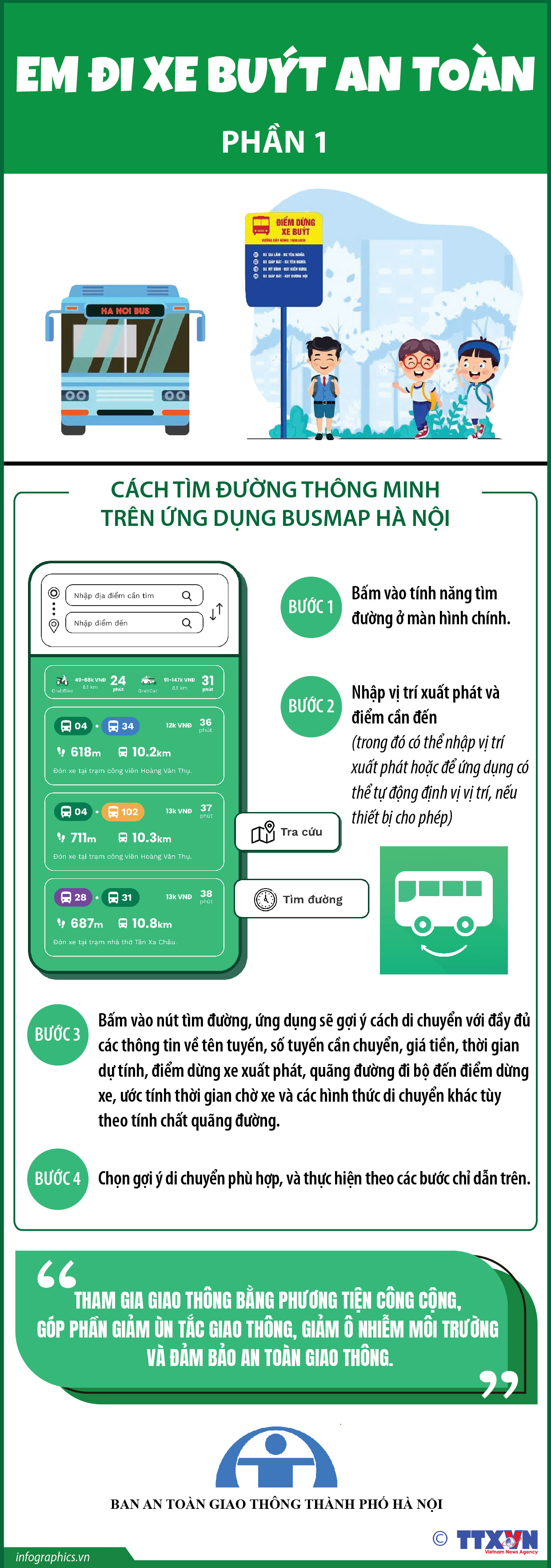 EM ĐI XE BUÝT AN TOÀN (Phần 1)