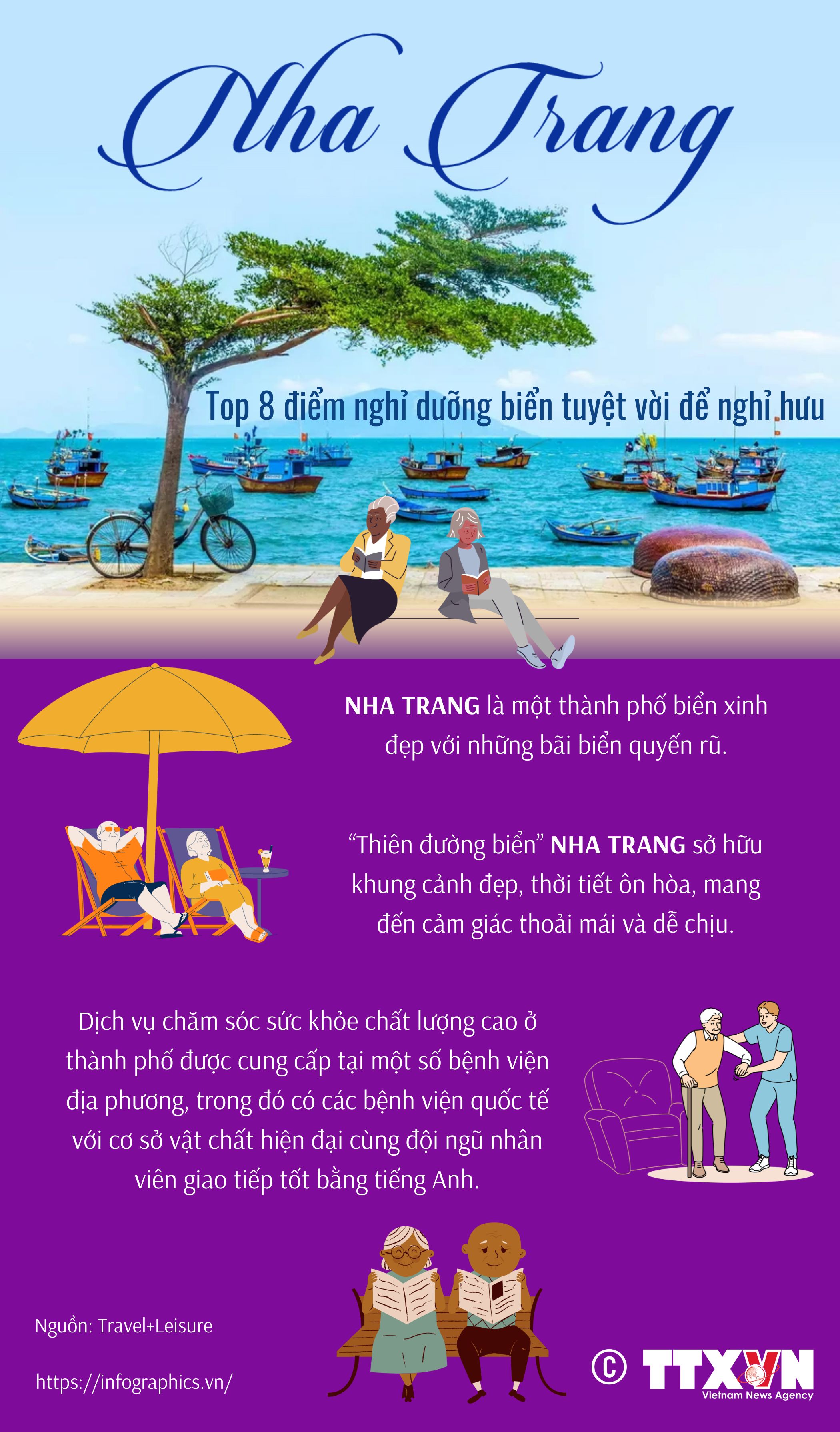 Nha Trang - top 8 điểm nghỉ dưỡng biển tuyệt vời để nghỉ hưu