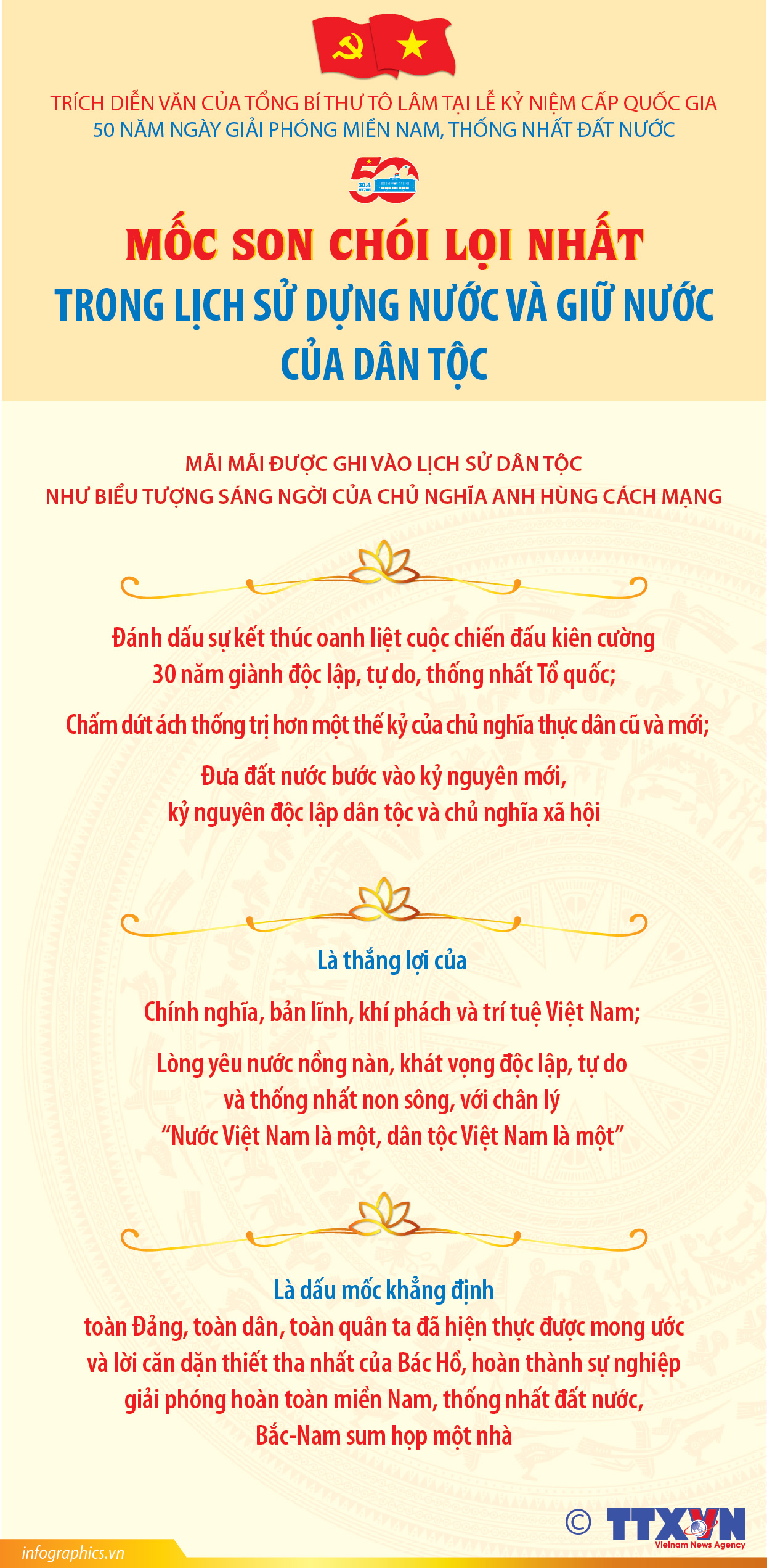 Đại thắng mùa Xuân 1975: Mốc son chói lọi nhất trong lịch sử dựng nước...