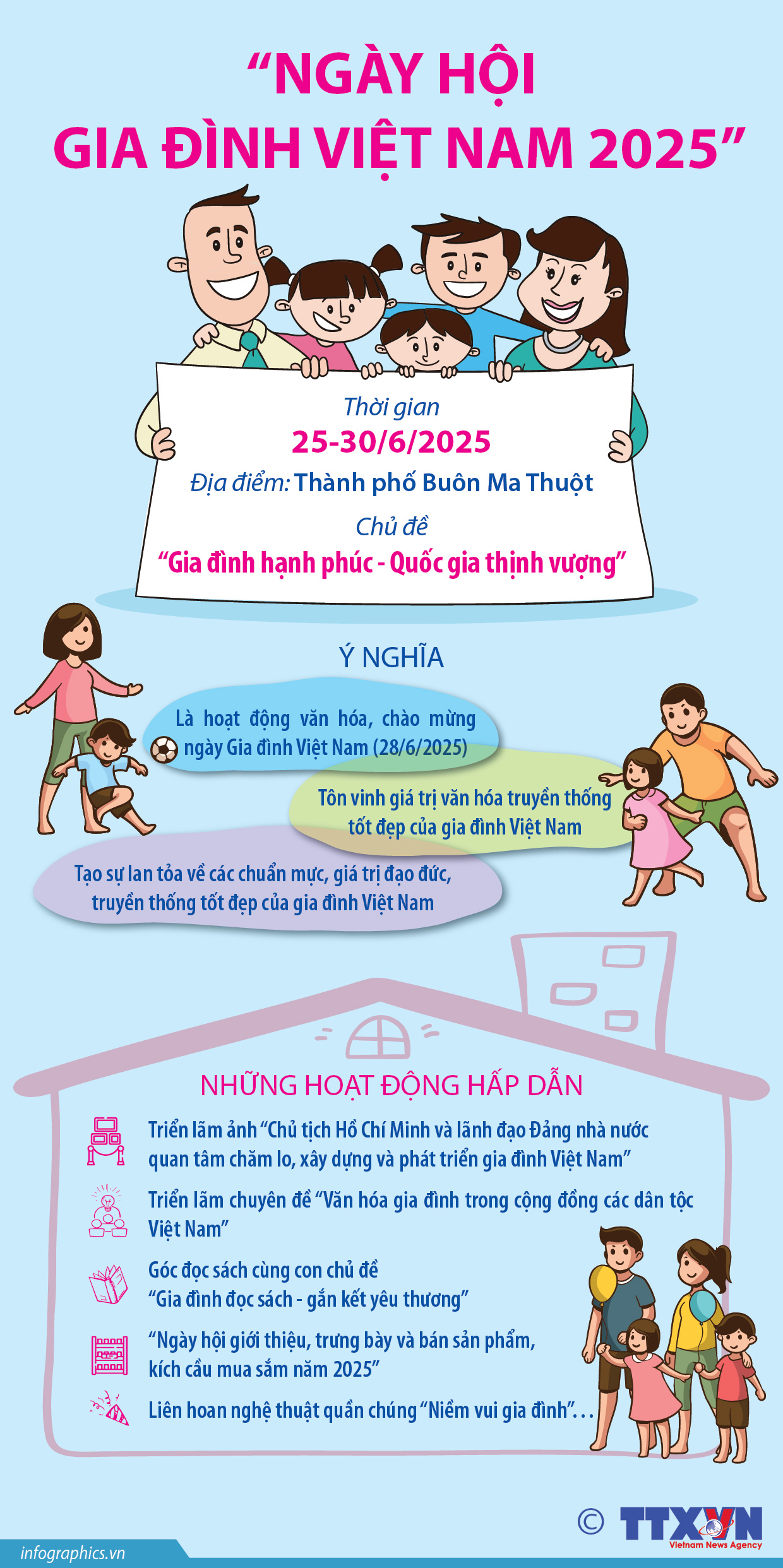 “Ngày hội gia đình Việt Nam 2025”