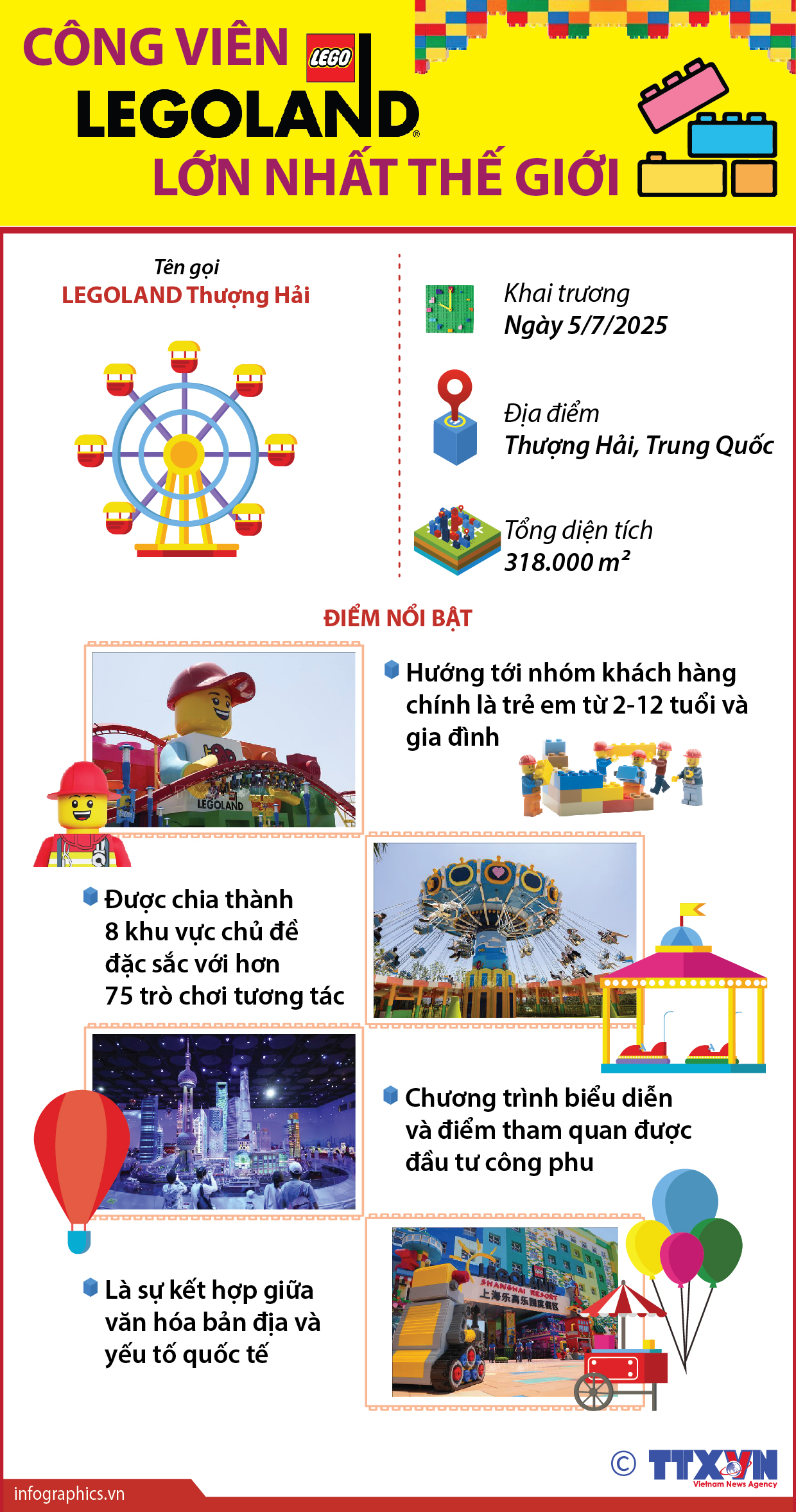 Công viên LEGOLAND lớn nhất thế giới
