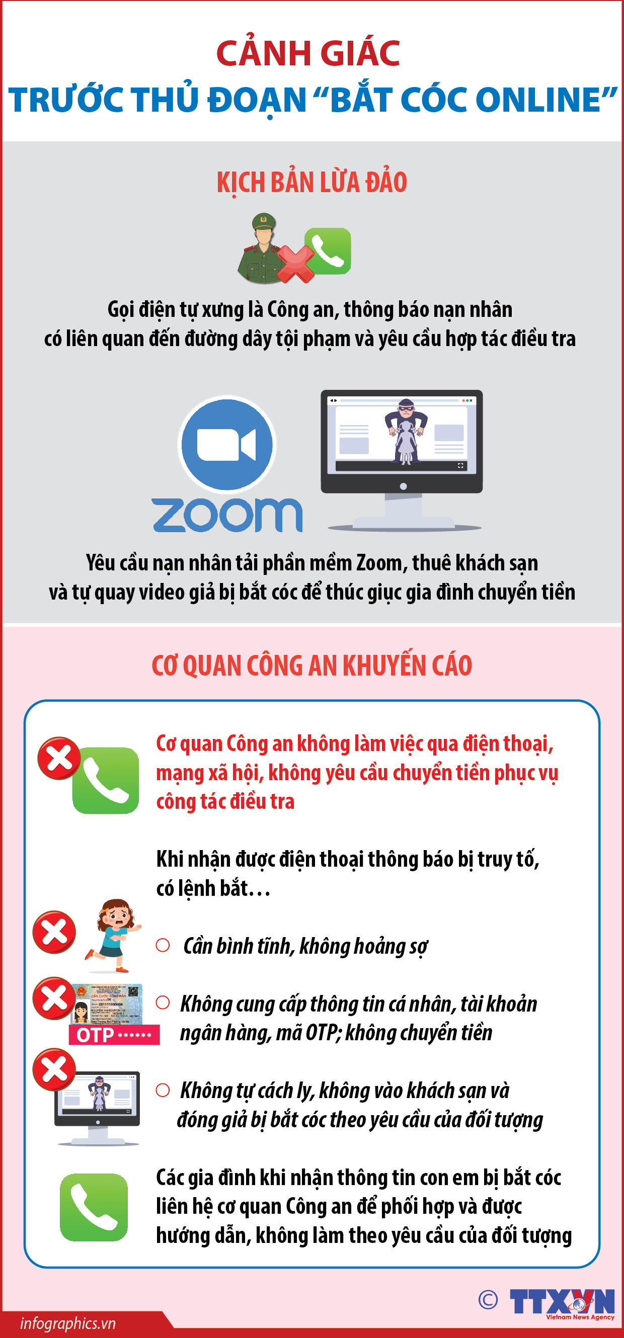 Cảnh giác trước thủ đoạn “bắt cóc online”