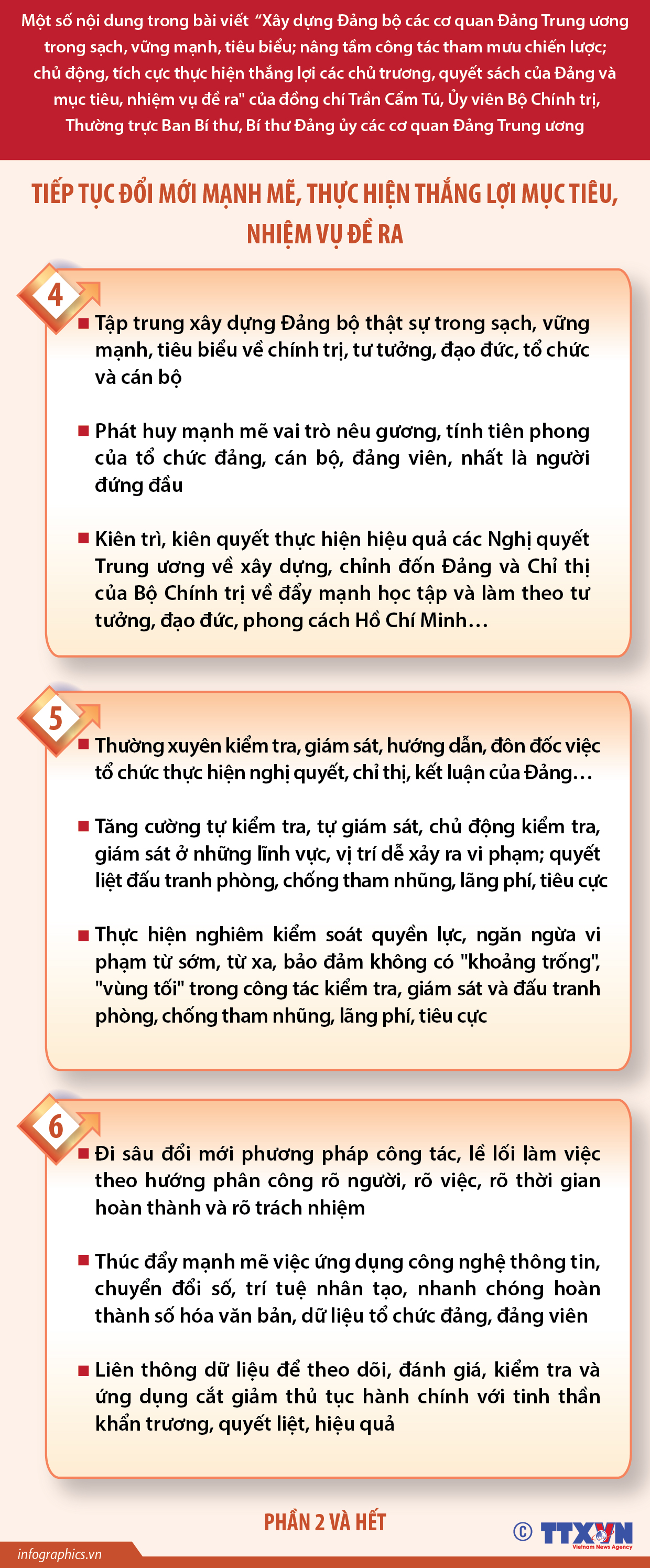 Đảng bộ các cơ quan Đảng Trung ương: Tiếp tục đổi mới mạnh mẽ, thực...