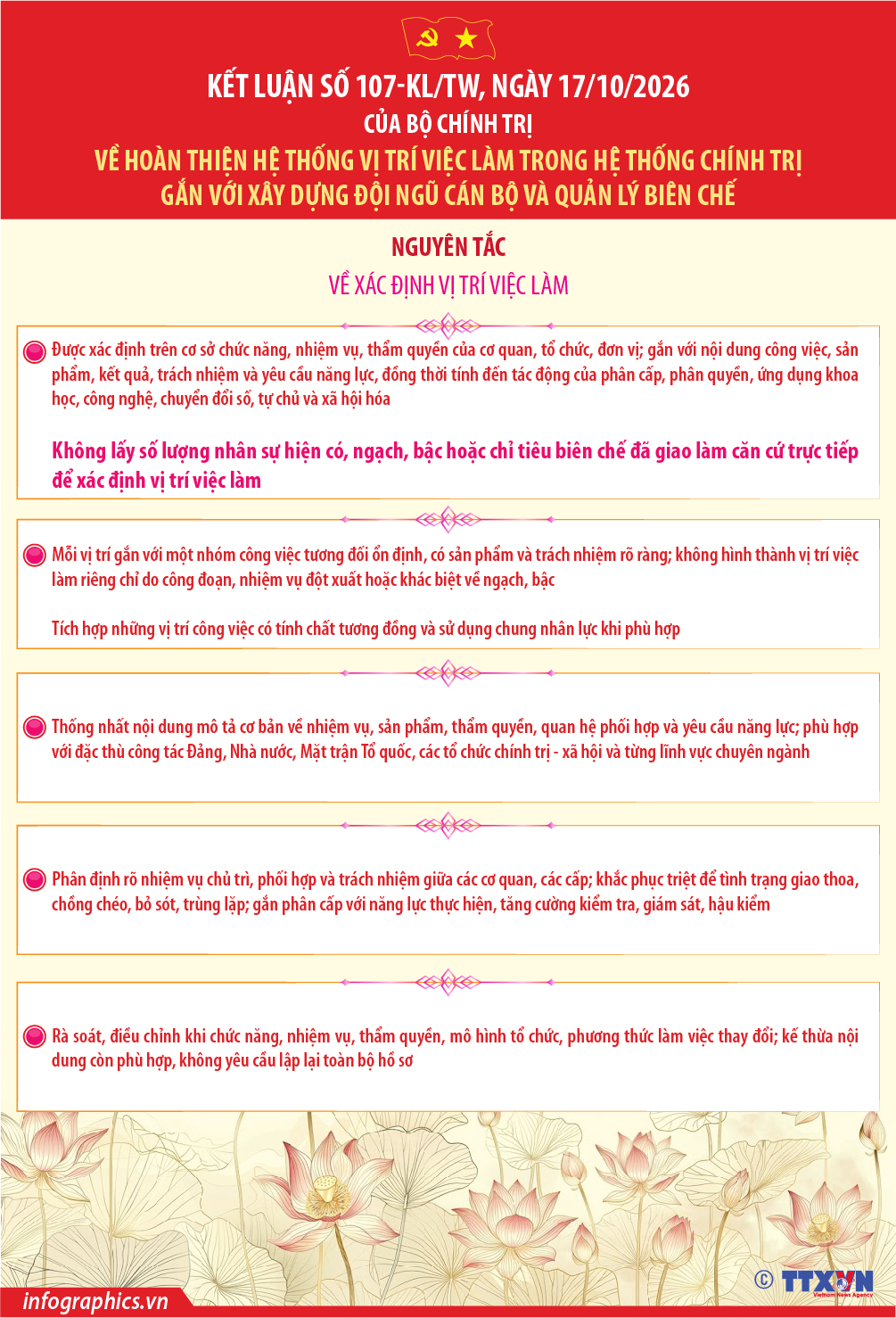 Một số nội dung chính của Kết luận số 107-KL/TW về hoàn thiện hệ thống...