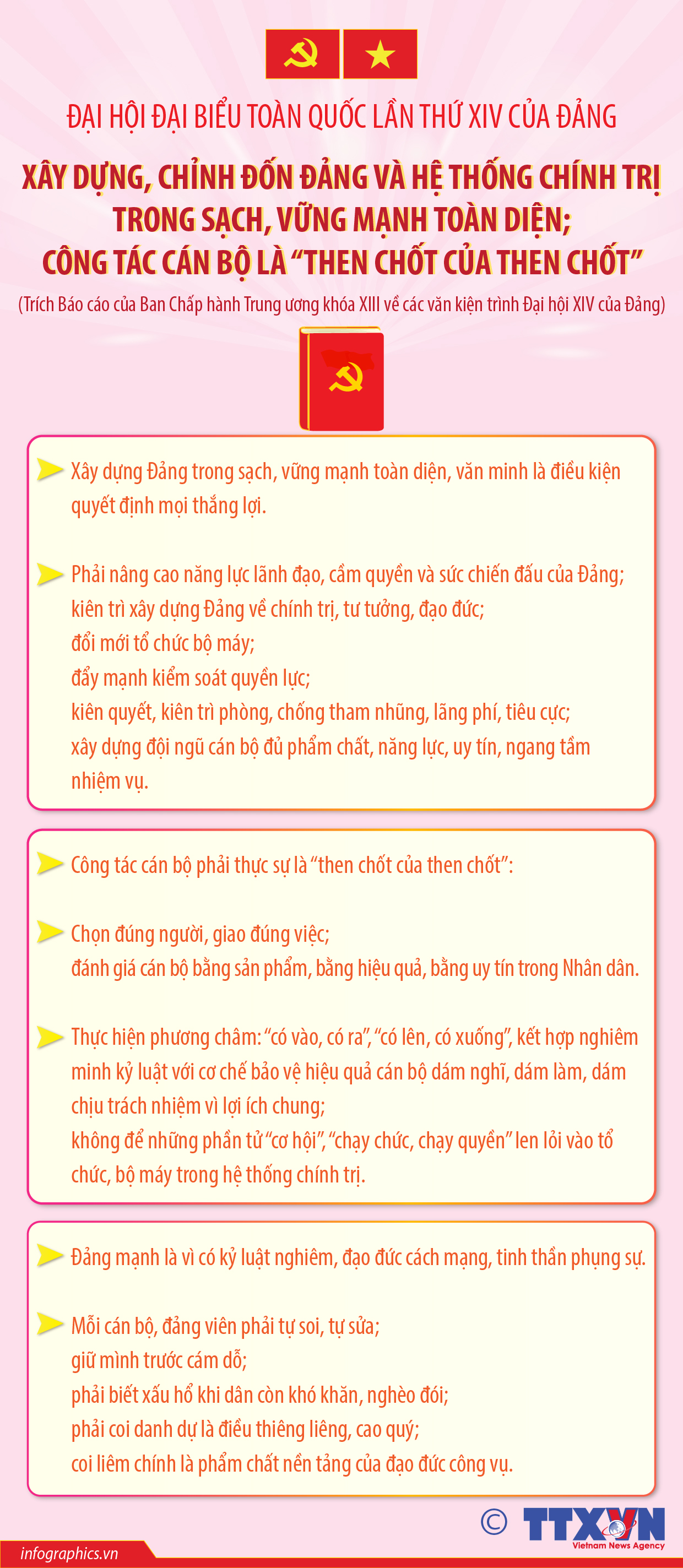 Xây dựng, chỉnh đốn Đảng và hệ thống chính trị trong sạch, vững mạnh toàn...