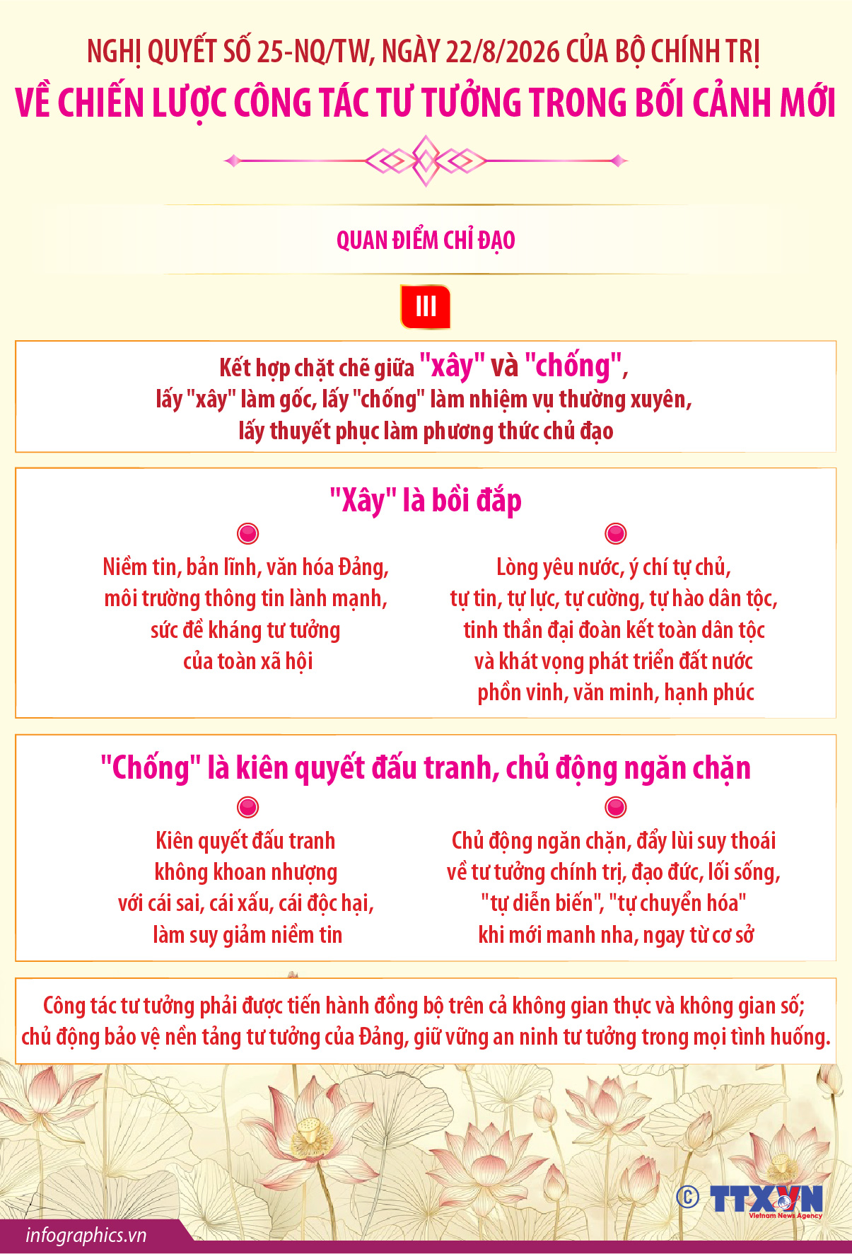 Chiến lược công tác tư tưởng trong bối cảnh mới: Thực hiện tốt phương châm...