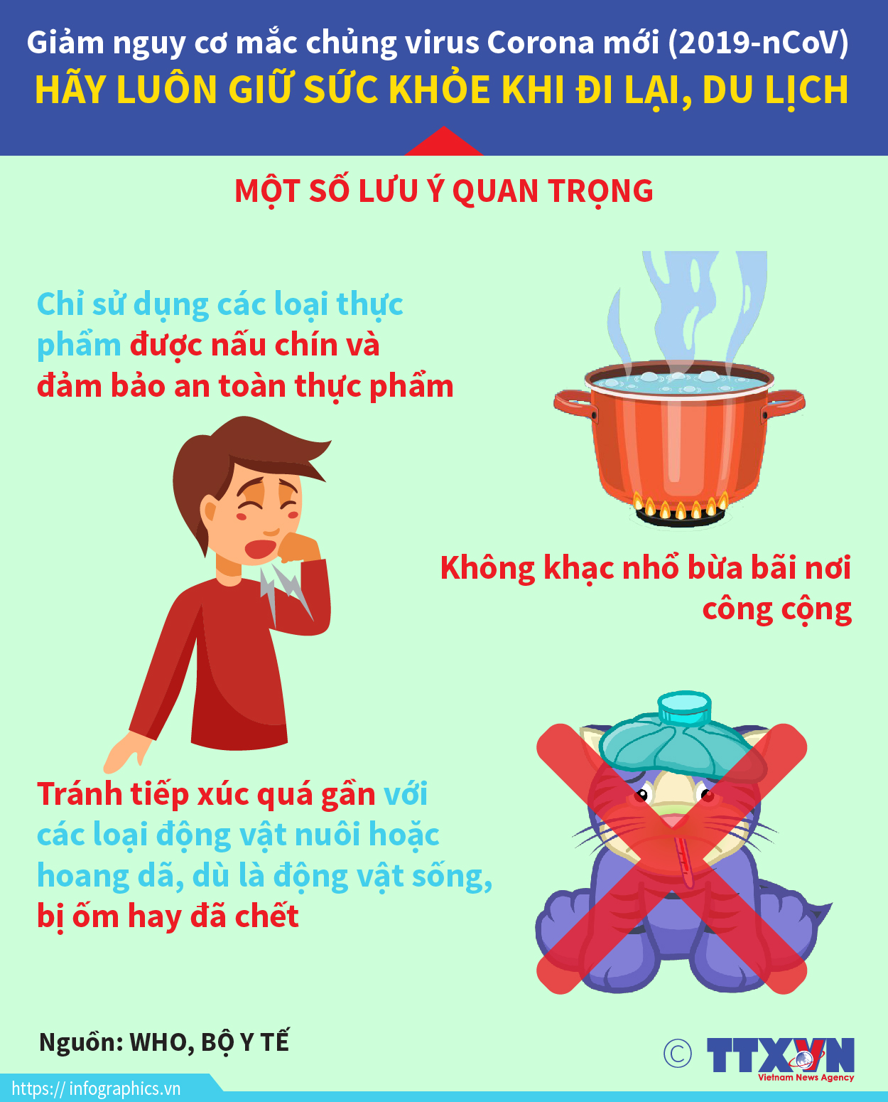 Một số lưu ý quan trọng khi đi lại, du lịch