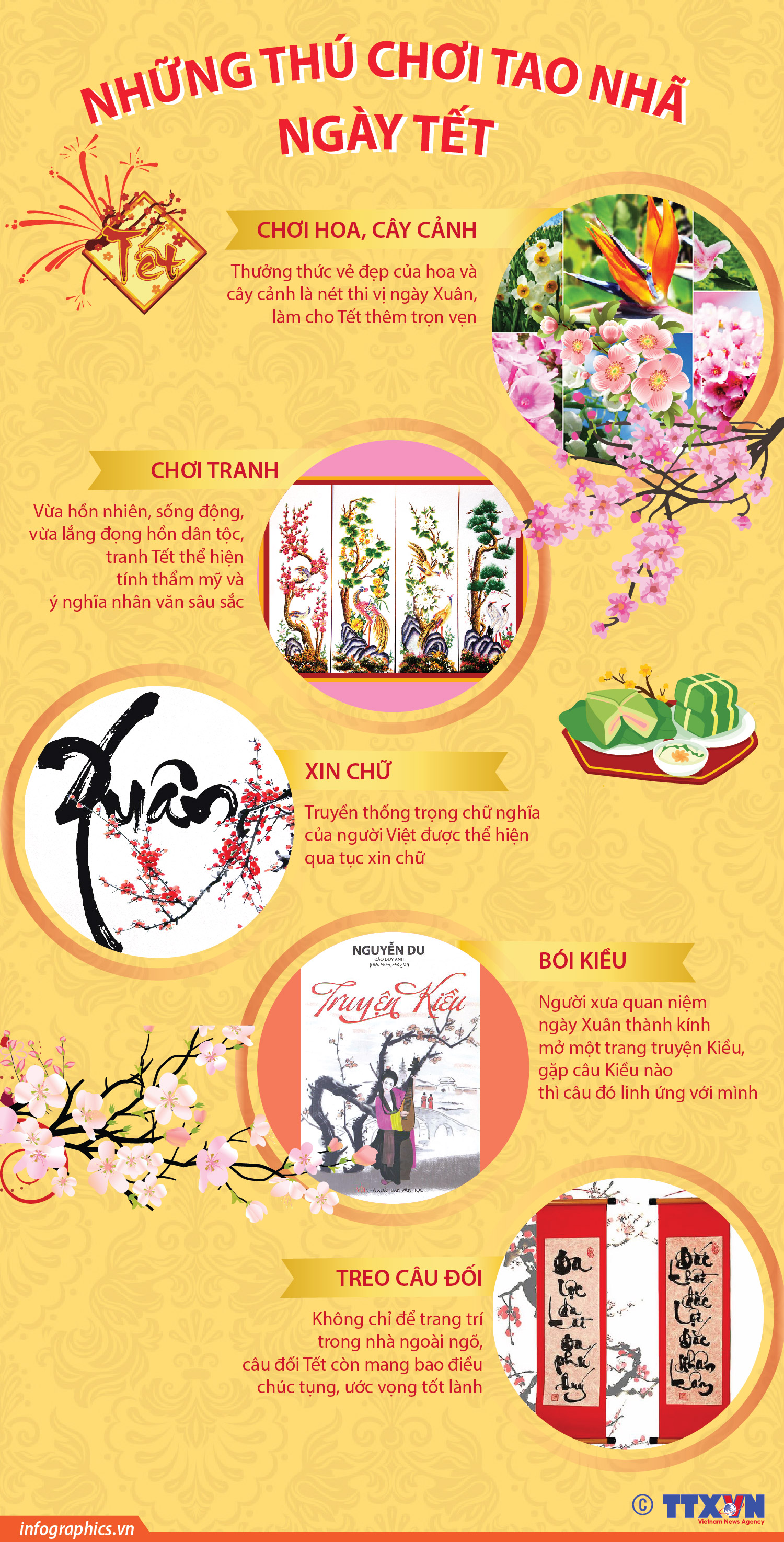 Những thú chơi tao nhã ngày Tết