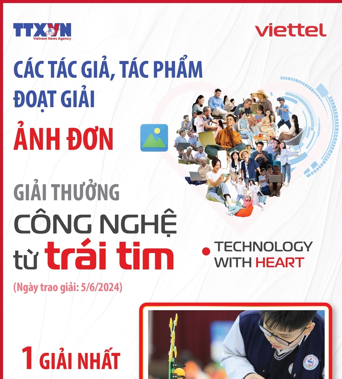 Giải thưởng “Công nghệ từ trái tim - Technology with heart”: Các tác ...