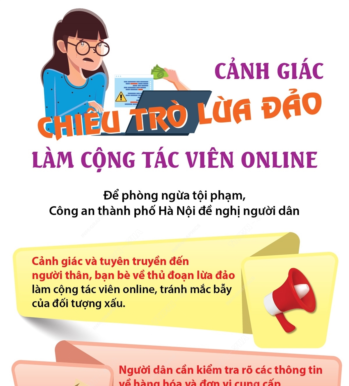 Cảnh giác chiêu trò lừa đảo làm cộng tác viên online