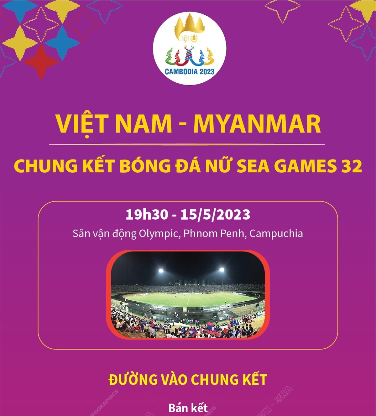 Chung kết bóng đá nữ SEA Games 32 Việt Nam Myanmar